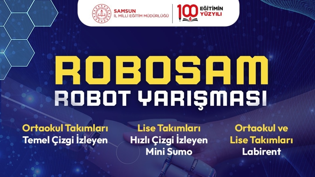 ROBOSAM Robot Yarışması yarışması galeri görseli